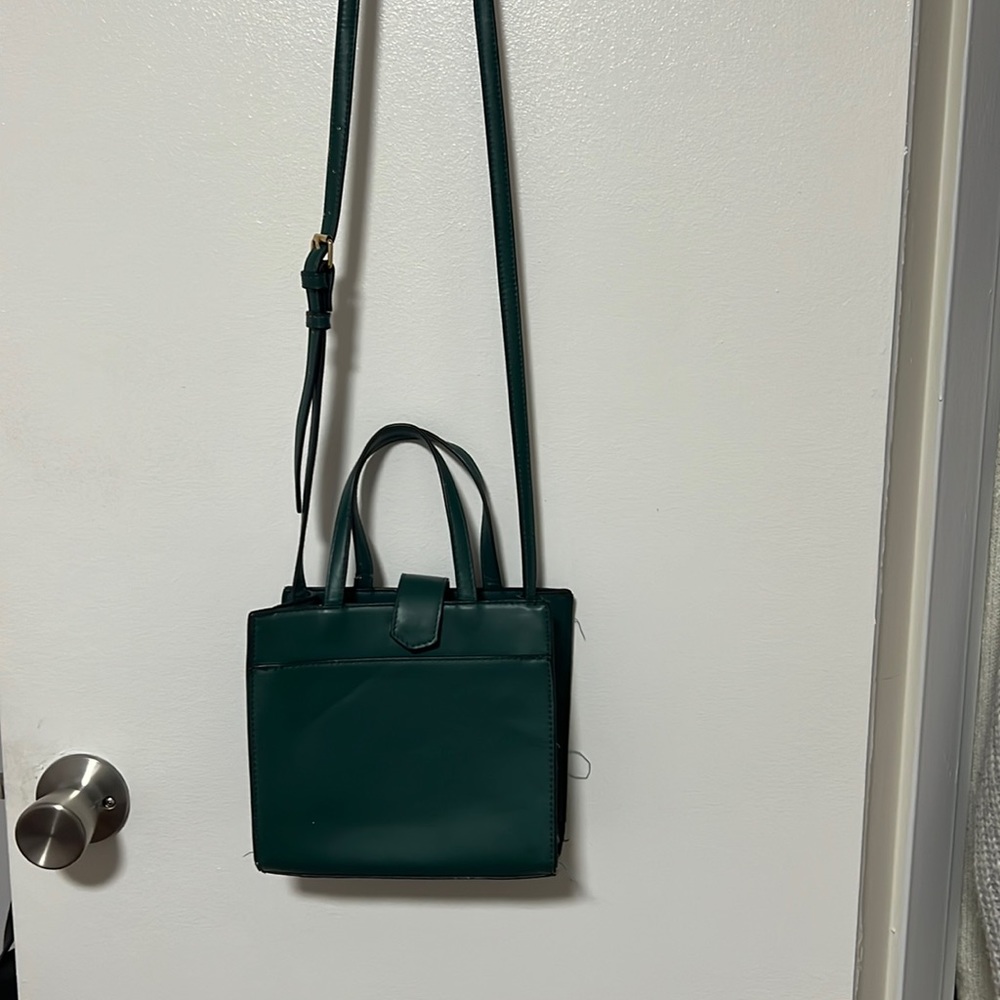 Small green purse
